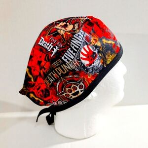 Five Finger, Rock and Roll Scrub Hat